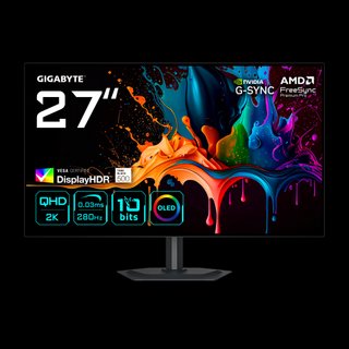 Monitor OLED Gigabyte 27 QHD 2560x1440 280Hz