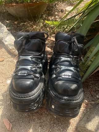 Botas New Rock Negras