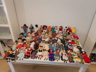 Collezione di Bambole in Porcellana del Mondo