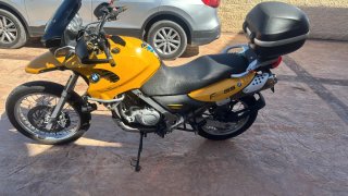 BMW F650 GS Amarilla