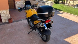 BMW F650 GS Amarilla