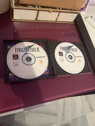 Final Fantasy VII PAL PS1 RPG Español
