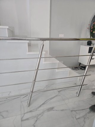 Baranda Acero Inoxidable Escalera