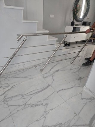 Baranda Acero Inoxidable Escalera
