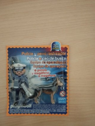Playmobil Policía y Perro Rastreador