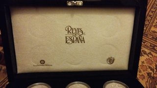 Estuche 19 Monedas Reyes de España