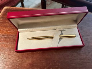Bolígrafo Sheaffer Oro Estuche Original