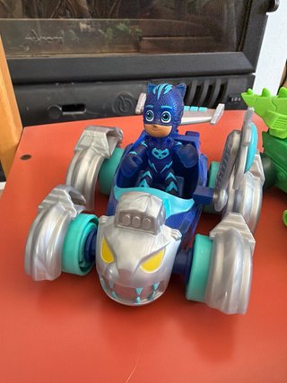 Lote Juguetes Pj Masks: Tigre y Vehículos