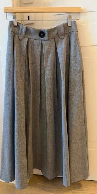 Gonna Zara vintage grigia