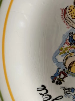Set 4 Piatti La France Fromagère