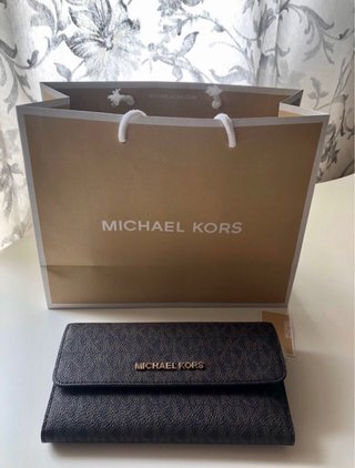Cartera Michael Kors Marrón Original