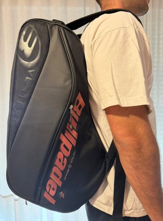 Paletero Bullpadel Vertex 04 Negro Juan Tello 2024
