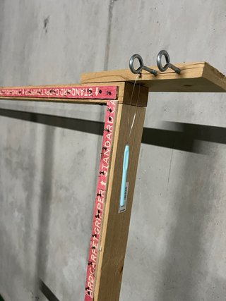 Telaio regolabile per lavori di tufting/creazione di tappeti