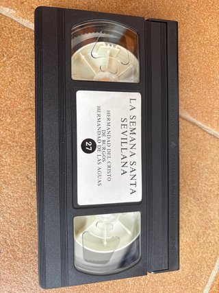 Cinta VHS Semana Santa Sevilla El Correo