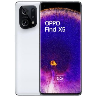 Oppo Find X5 Bianco 5G + Caricabatterie + 4 Custodie