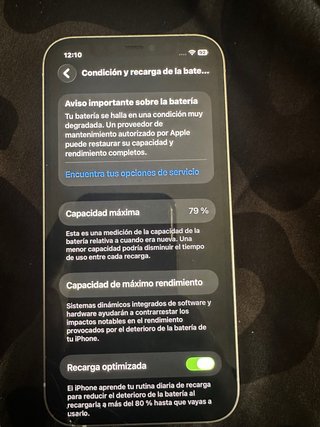 iPhone 12 64GB batteria al 79%