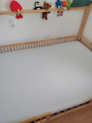 Cama Montessori 140X200CM + el Colchón