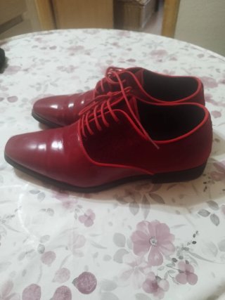 Zapatos rojos para boda o comunión