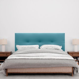 Cabecero Polipiel Turquesa AQUALINE 135x50