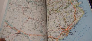 Lote atlas carreteras España y Europa (2 libros)