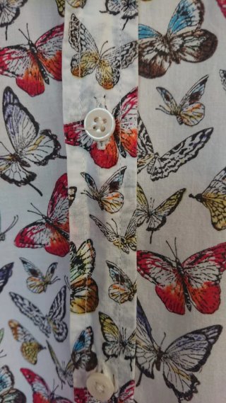 Camisa Zara Man Estampado Mariposas