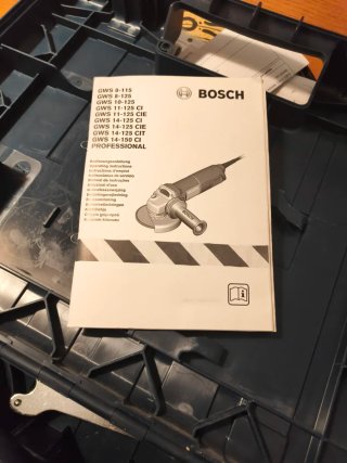 Radial Bosch con discos