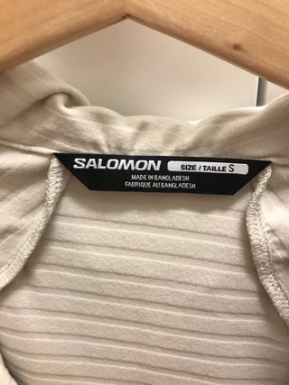 Chaqueta Salomon Mujer Beige/Blanca