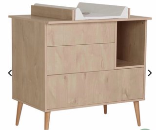 Cómoda Cambiador Quax Roble Natural