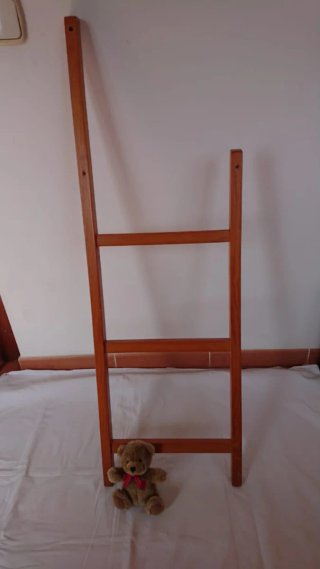 Escalera madera litera