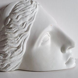 Modelo Escayola rostro griego Bellas Artes