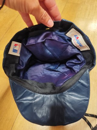 Gorra California Angels Azul Cuero