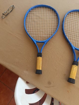 Lote 3 Raquetas Tenis Azul