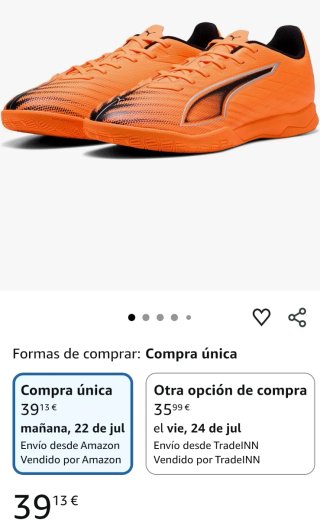 Zapatillas Puma Fútbol Sala Talla 44