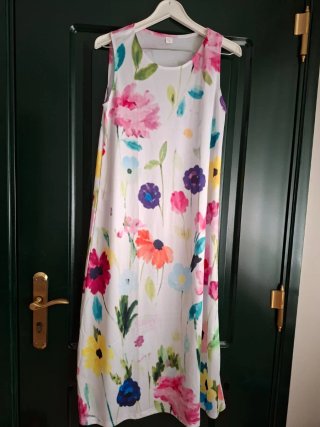 Bikini y vestido Talla S Blanco con motivo floral