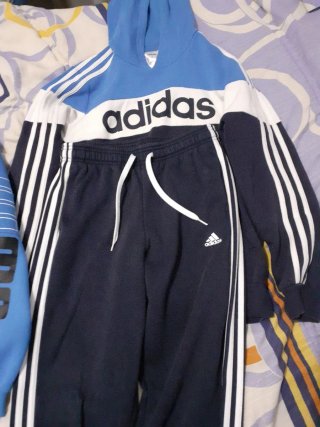 Chándal Adidas Azul y Negro