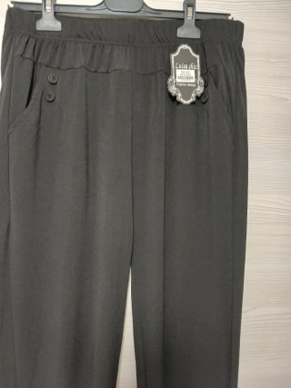 Completo donna elegante nero e multicolor