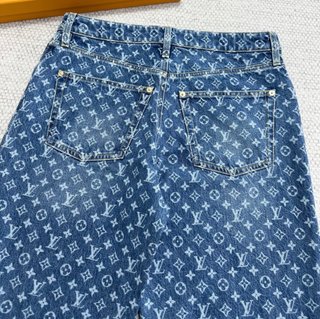 Pantalón Louis Vuitton Monogram Denim AC