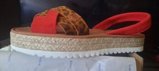 Sandalias Popa Animal Print Leopardo Talla 39
