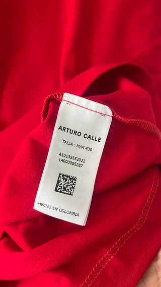 Camiseta Arturo Calle Roja Estreno