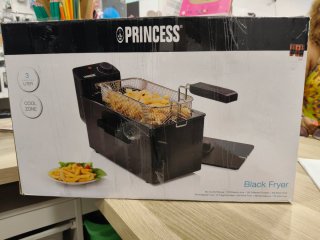 Freidora Princess Black Fryer 3L