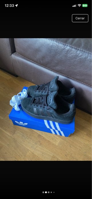 Adidas Campus 00s Hombre Zapatillas Negras
