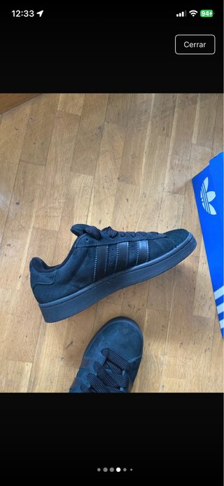 Adidas Campus 00s Hombre Zapatillas Negras