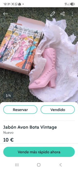 Lote 9 estuches de Jabones Avon