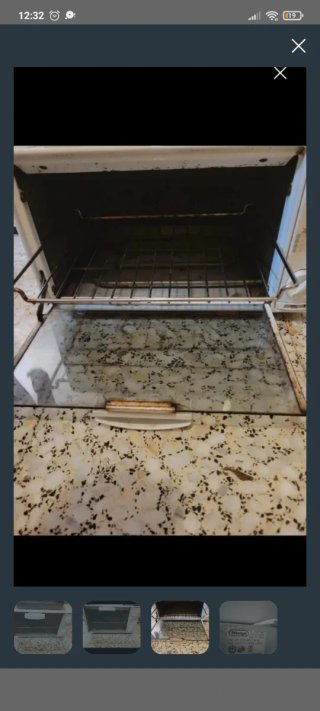 Mini horno con bandeja