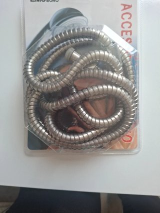 Manguera Ducha Metal Plata