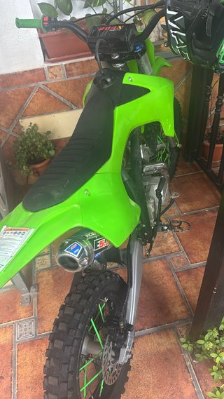 Pitbike 125cc Roan Racing Verde/Negra