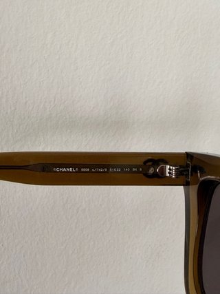 Gafas de sol Chanel Marrones/Verde Oliva