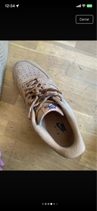 Nike Air Force 1 Beige/Marrón. Originales