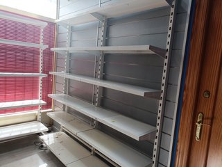 Lote de 12 módulos Estanterias metálicas