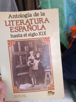 Antología de la Literatura Española hasta el Siglo